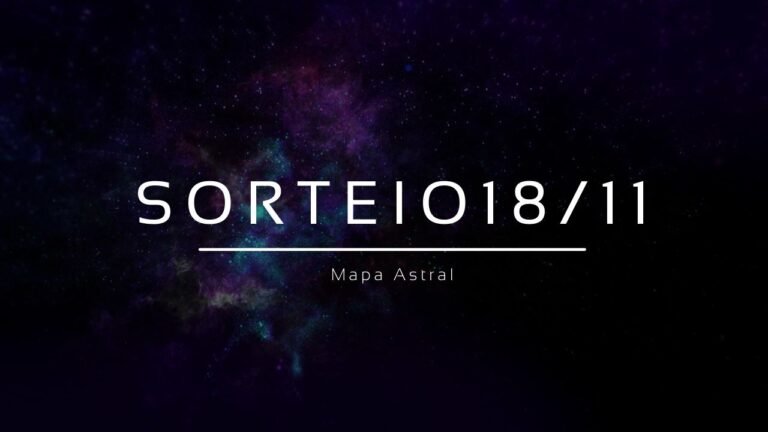 Sorteio Mapa Astral completo 23/11/2022